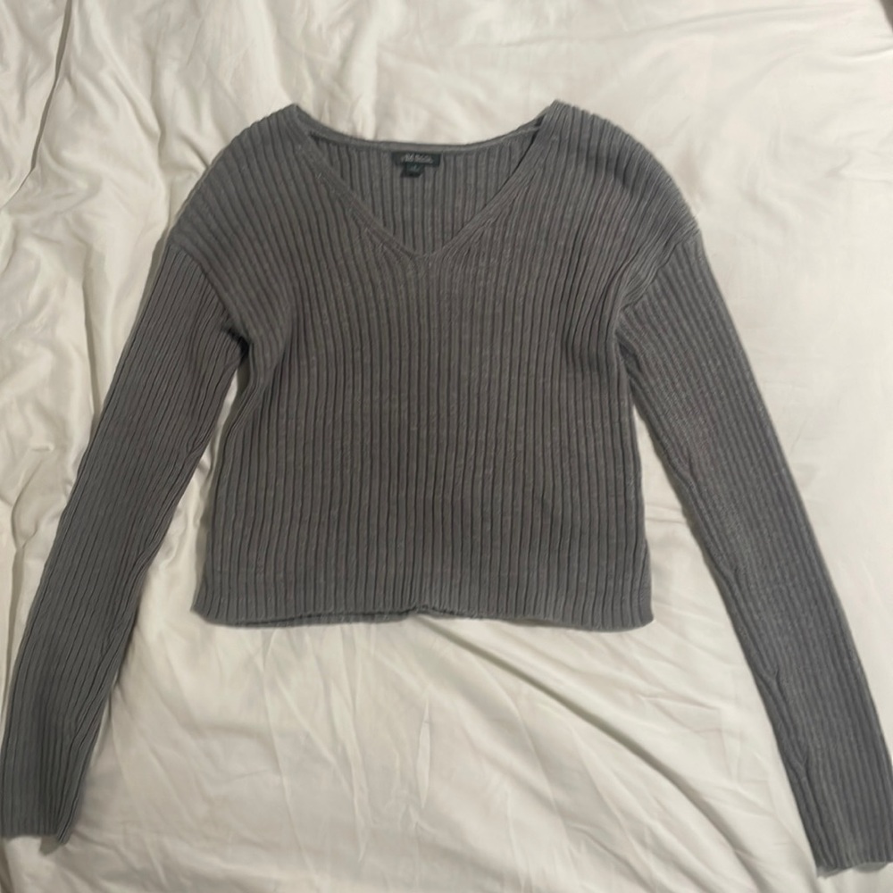 wild fable target brand gray sweater